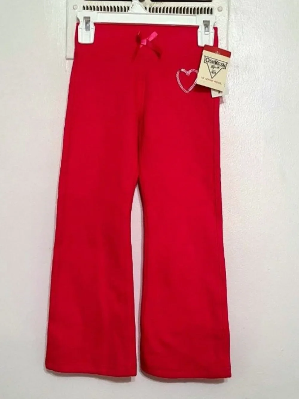 Girls Red Pants – Size 4